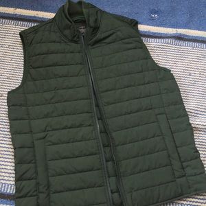 J.Crew Authentic Outerwear Green Vest